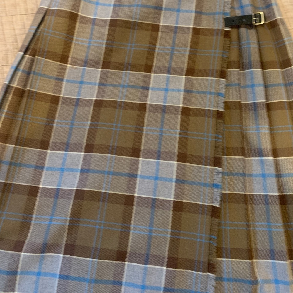 Vintage Moffett Weavers wool skirt made in Scotland